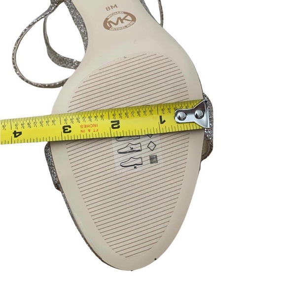 👡⚡185⚡👡 Michael Kors Sand Heels BRAND NEW - Picture 8 of 8